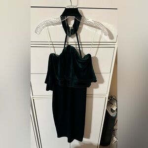 Fashion Nova Hunter Green Mini Dress